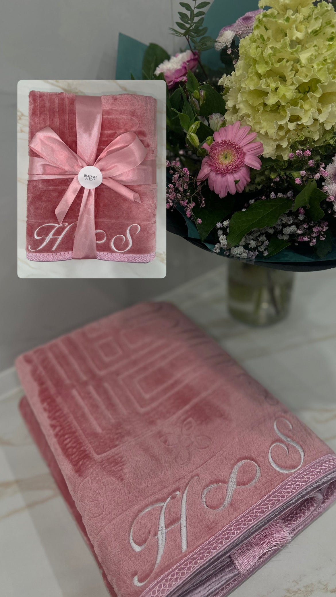 gepolsterter Gebetsteppich mit Name