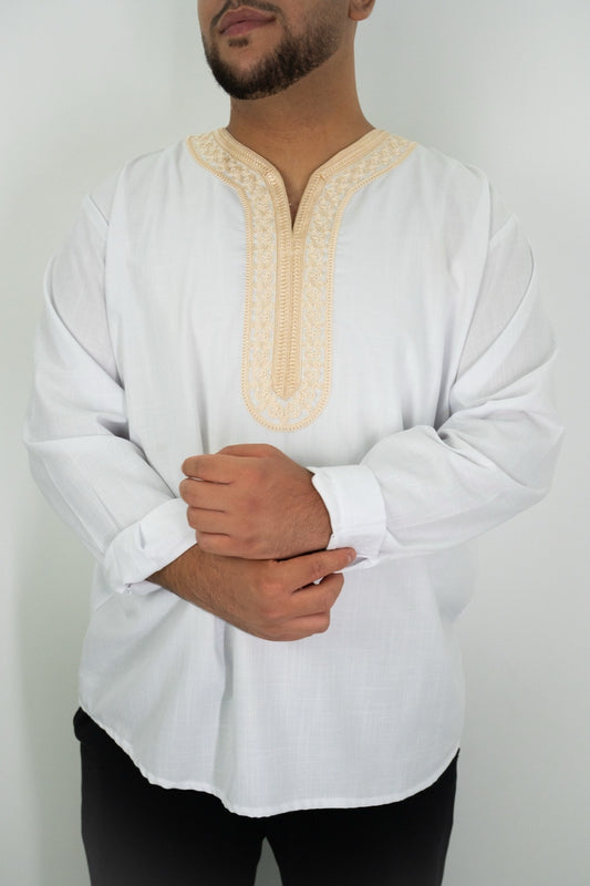Premium Tunic Shirt - White