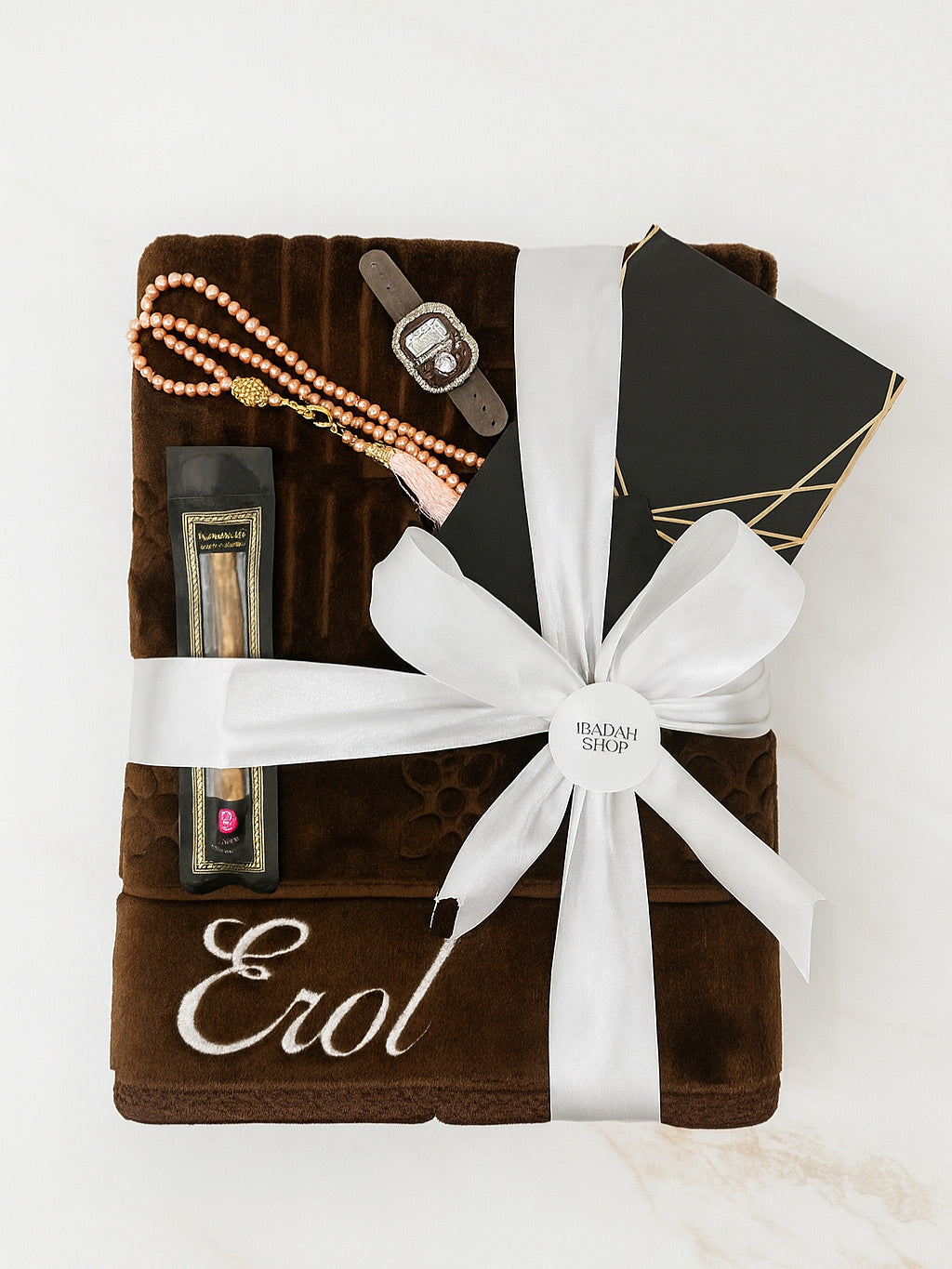 gepolsterter Gebetsteppich mit Name