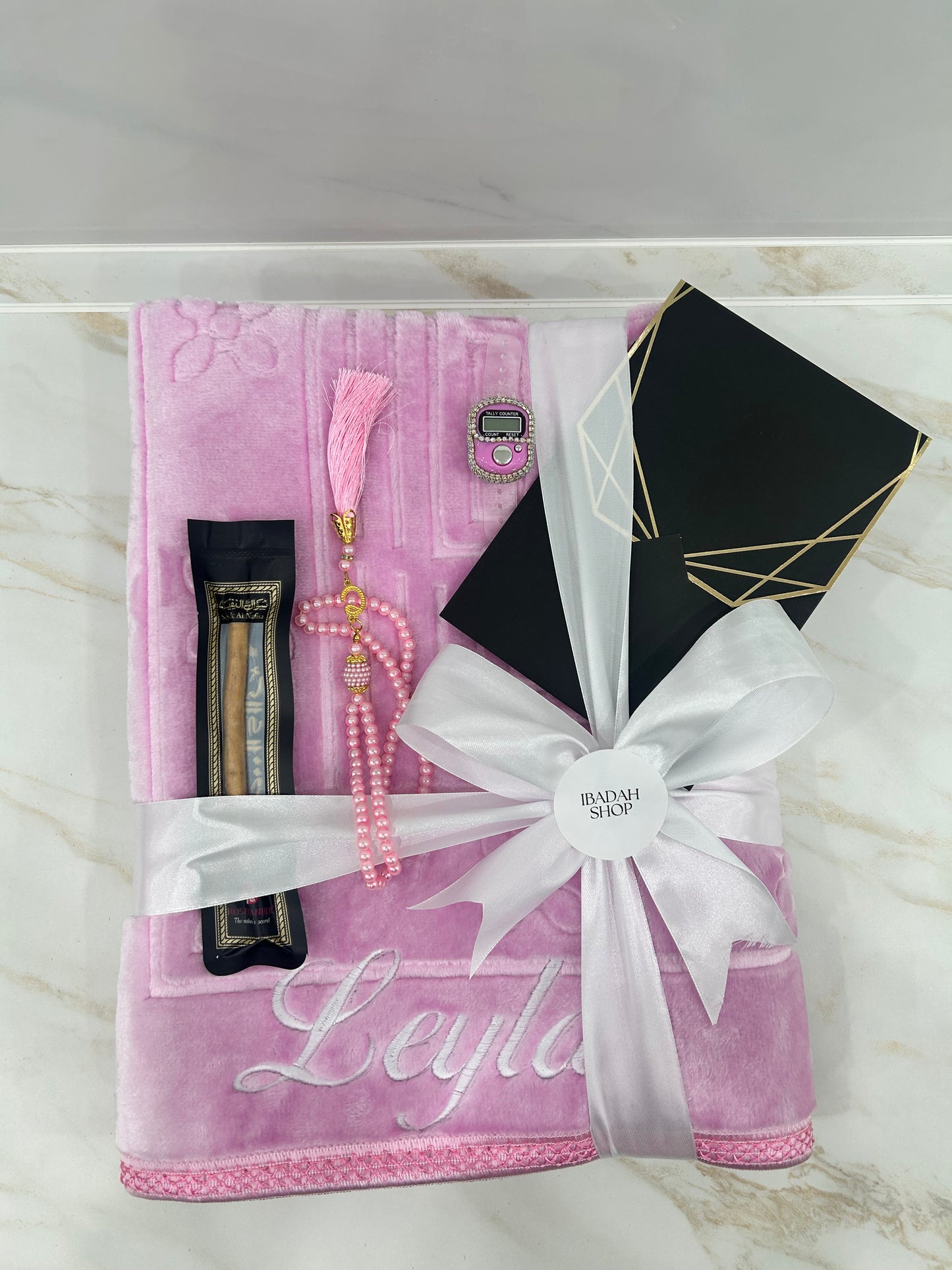 gepolsterter Gebetsteppich mit Name