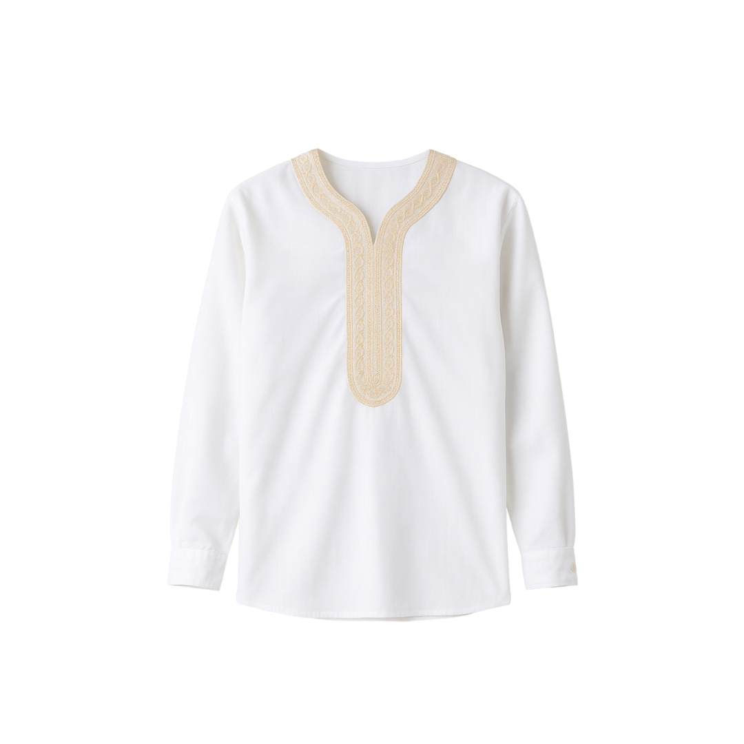 Premium Tunic Shirt - White